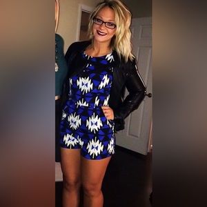 Printed Forever 21 Romper